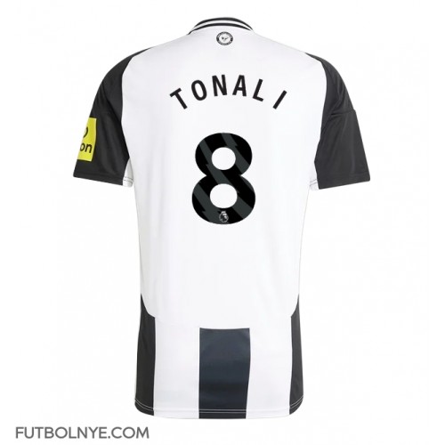 Camiseta Newcastle United Sandro Tonali #8 Primera Equipación 2024-25 manga corta